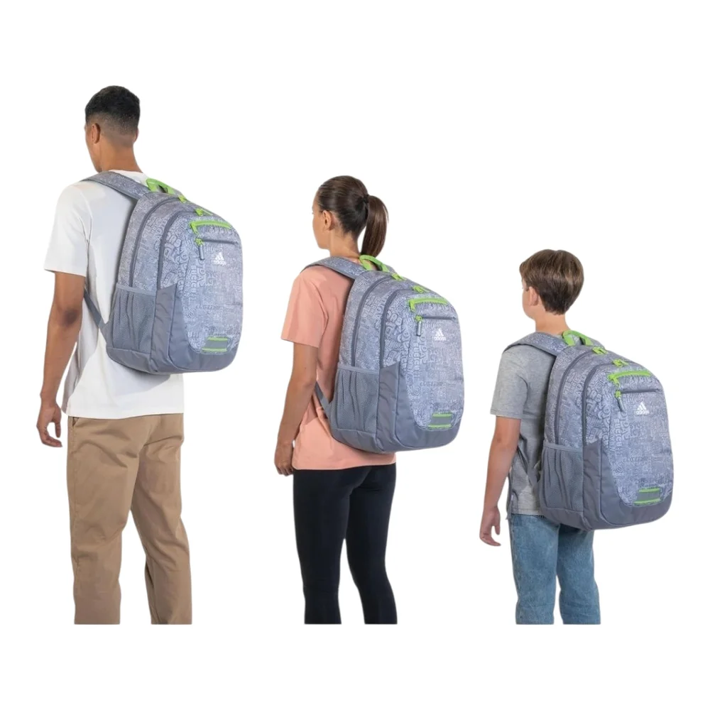 Adidas Young Creator Backpack Men OS Navy Blue New Logo Print School Bag